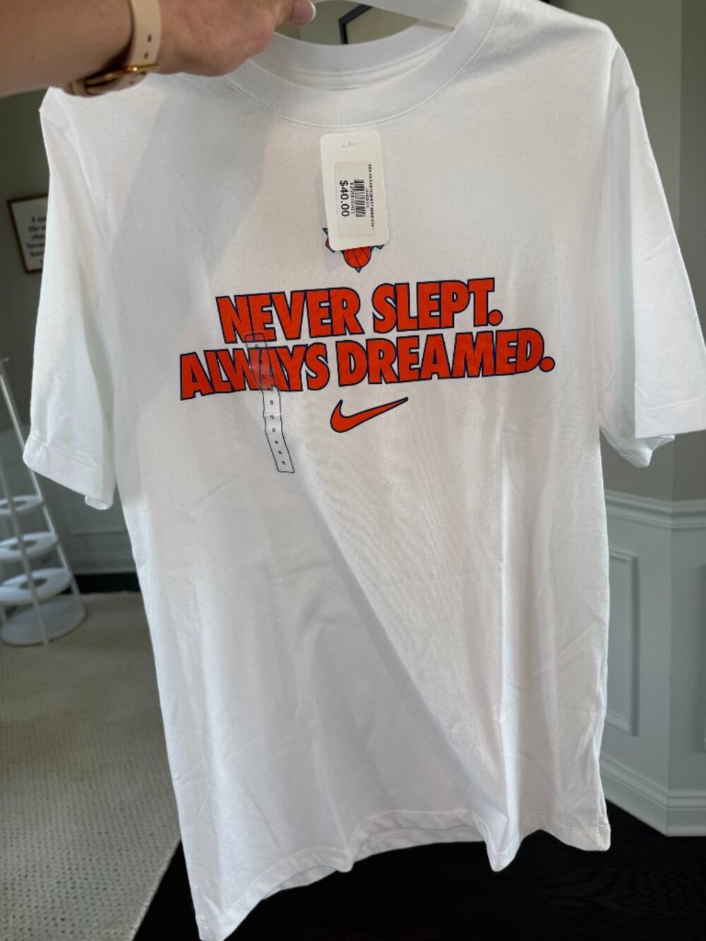 Nike Knicks Championship Shirt - Men's Small - NWT